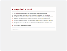 Tablet Screenshot of polizeinews.at